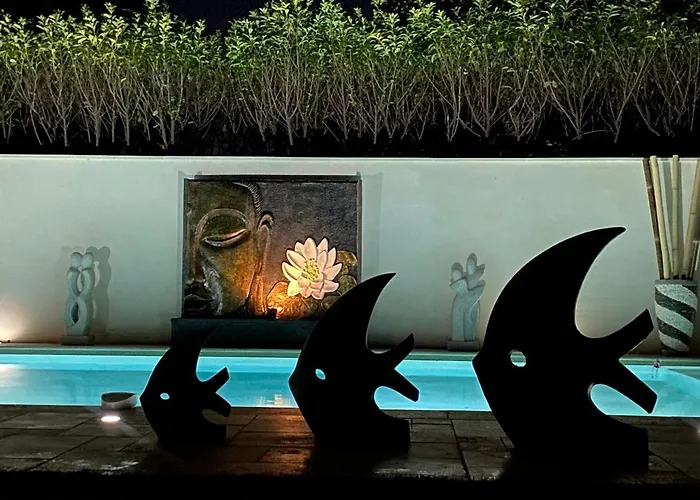 Mas Beau Soleil & Spa Cottages De Charme Avec Jacuzzi&Jardin Prives